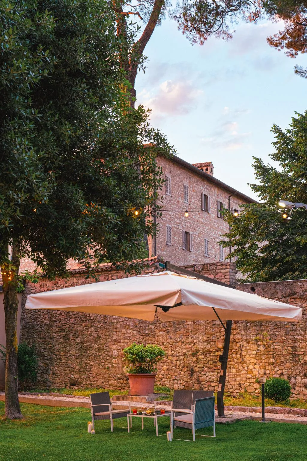 Terrace, Domus Pacis Assisi, Perugia