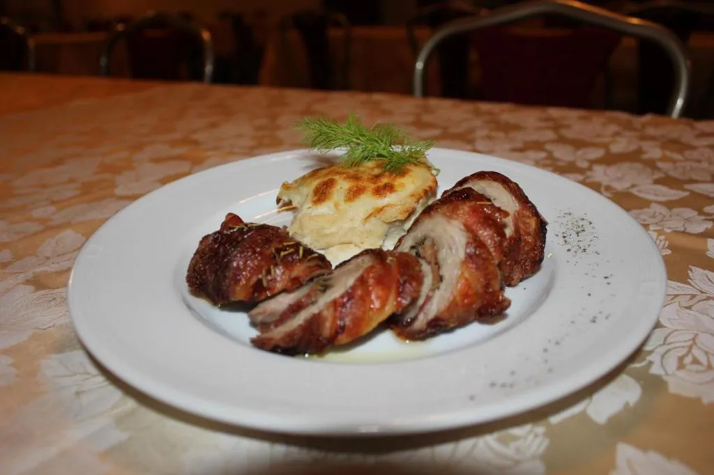 Restaurant, Hotel Romulus, Rome