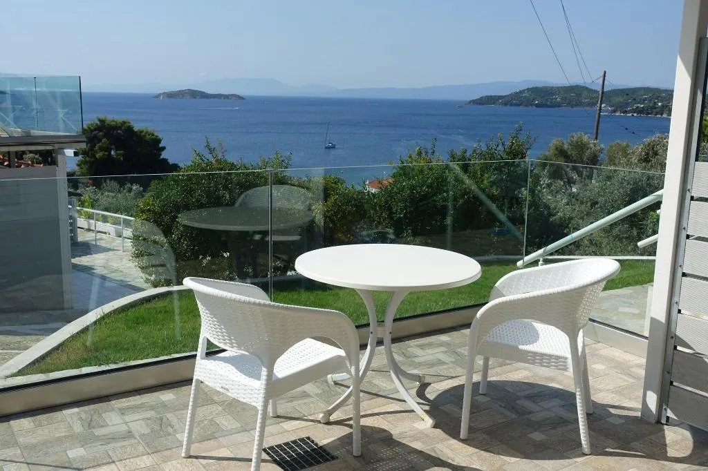 Terrace, Hotel Rene, Skiathos