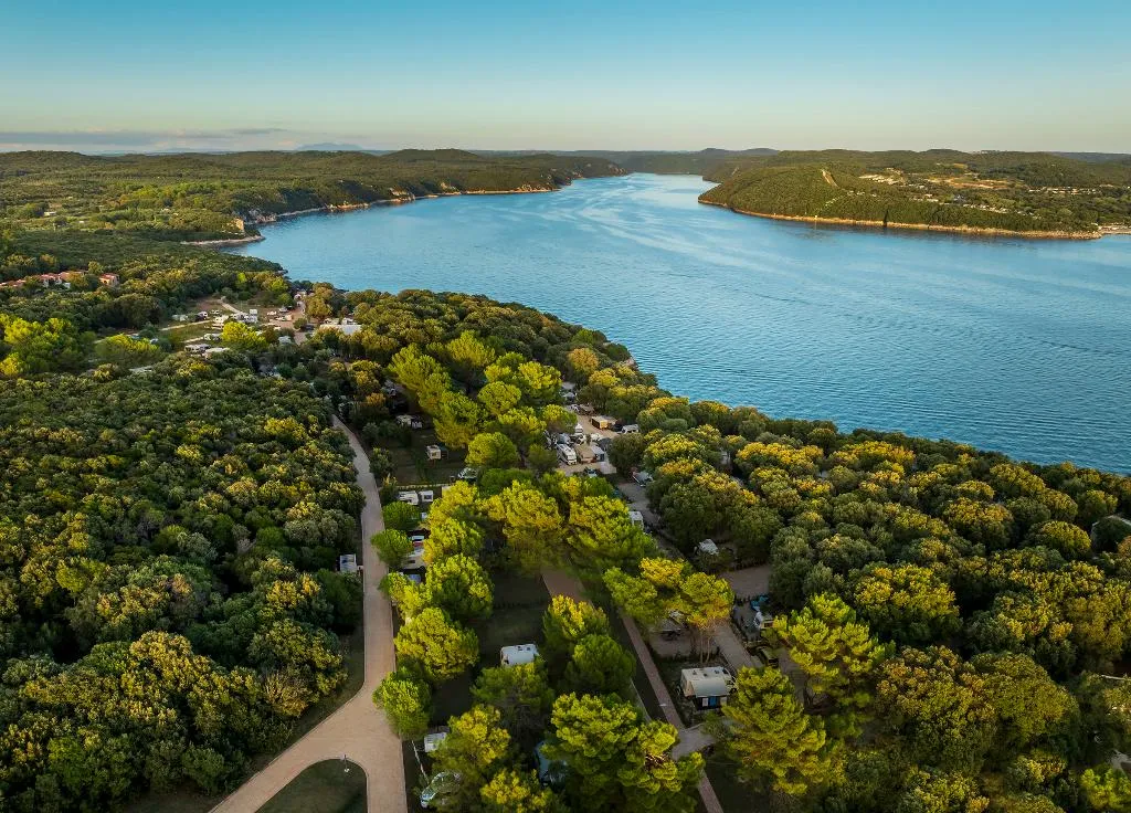 General view, Koversada Uncovered Naturist Mobile Homes, Istria