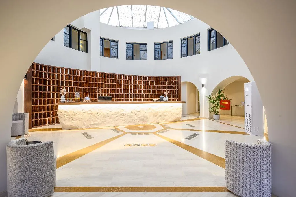 Lobby, Malia Bay Beach Hotel & Bungalows, Crete