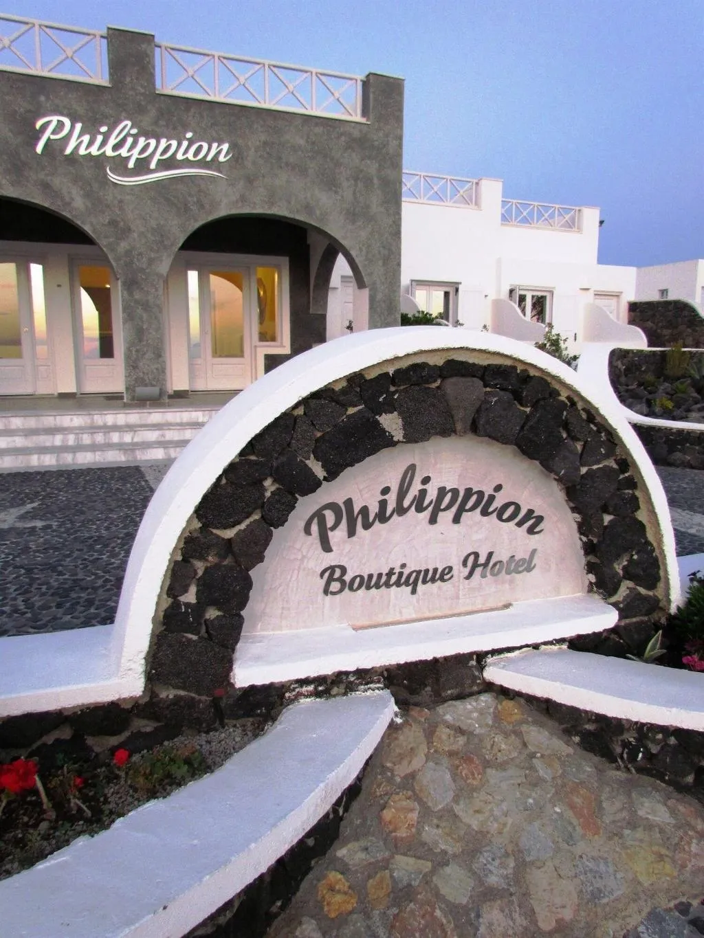 General view, Philippion, Santorini