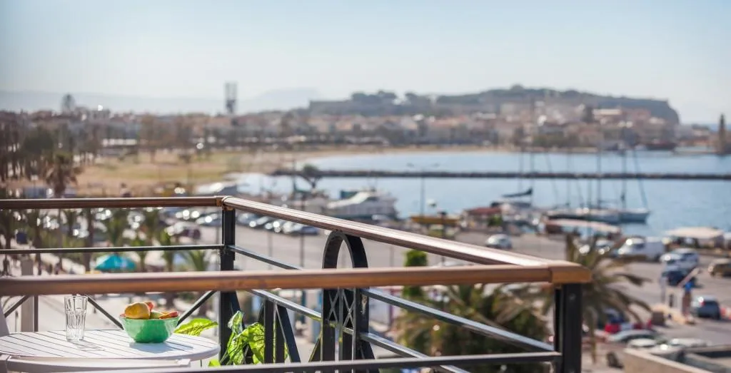 Terrace, Aqua Marina Rethymno Living, Crete
