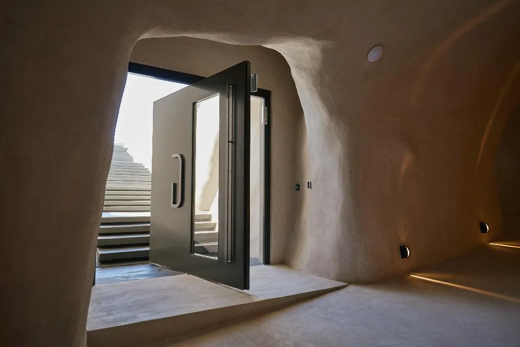 General view, Divine Cave Experience, Santorini