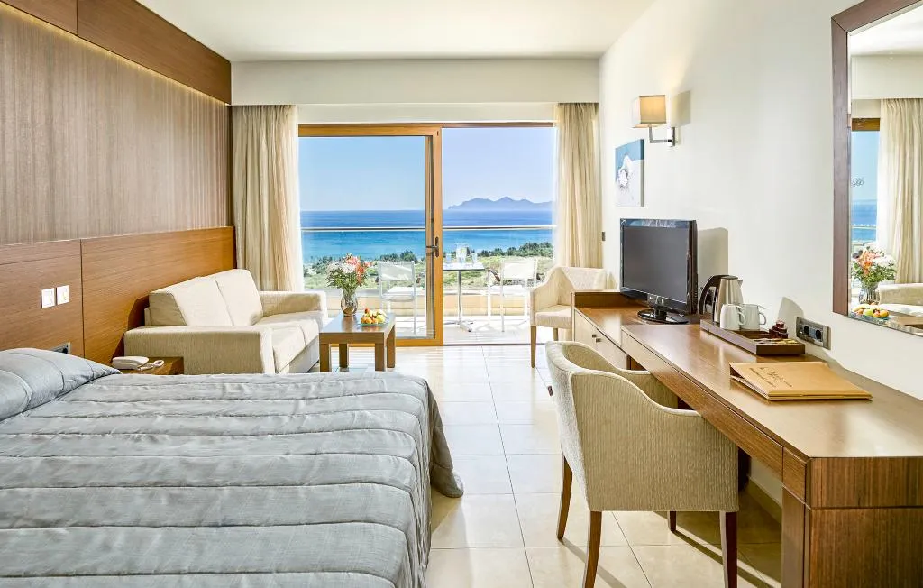 Double or Twin SEA VIEW Room, Blue Lagoon Village, Kos
