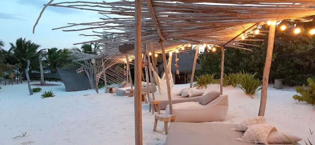 Terrace, Ikal Hotel Tulum, Cancun Area