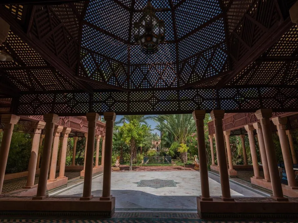 Terrace, Dar Ayniwen Garden Hotel & Bird Zoo, Marrakech