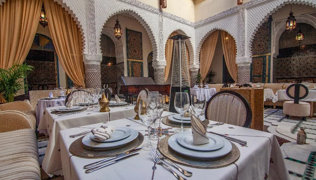 Restaurant, Palais Dar Si Aissa, Marrakech