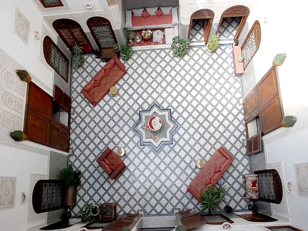 General view, La Perle De La Medina, Fez