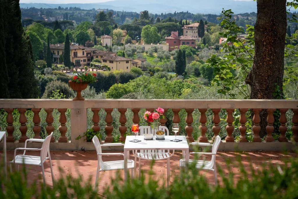 Terrace, Art Hotel Villa Agape, Florence