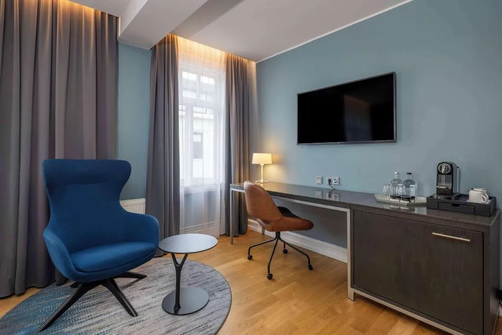 DOUBLE PREMIUM QUEEN BED Room, Radisson Blu 1919, Reykjavik