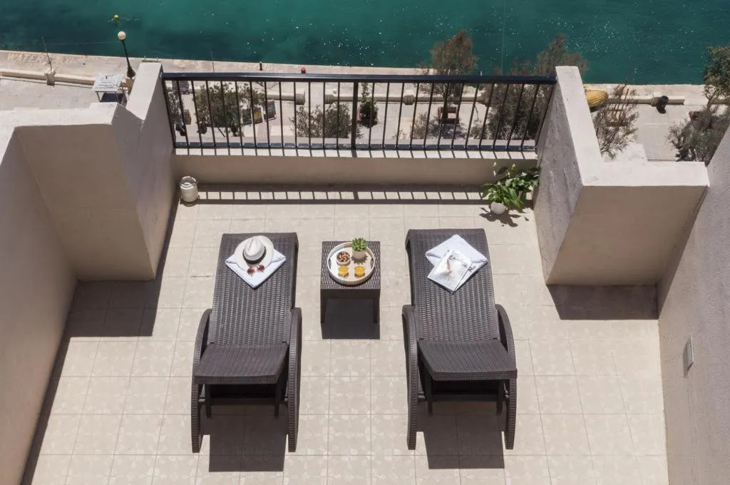 Terrace, Sliema Hotel by ST Hotels, Malta