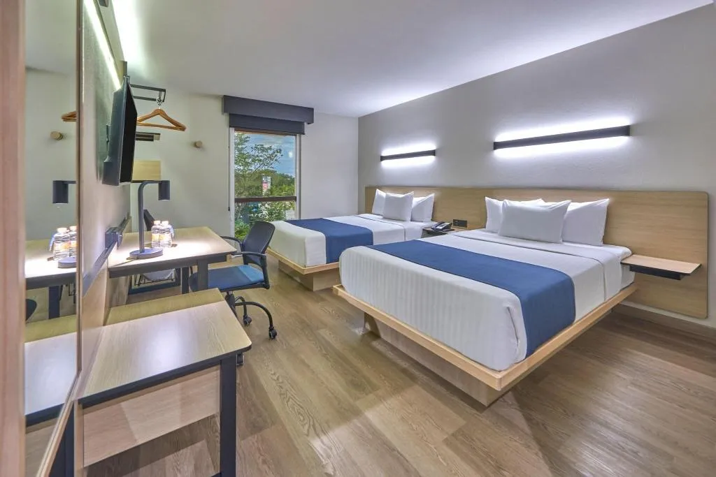 DOUBLE TWO DOUBLE BEDS Room, City Express By Marriott Playa del Carmen, Playa Del Carmen