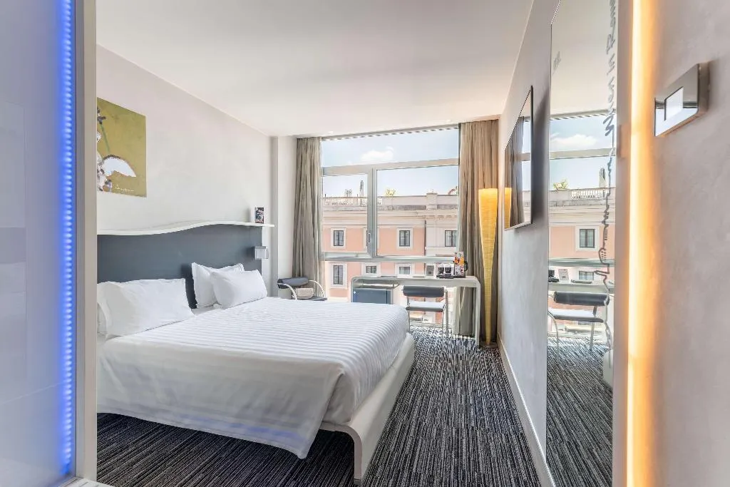 DOUBLE KING SIZE BED Room, Best Western Premier Hotel Royal Santina, Rome