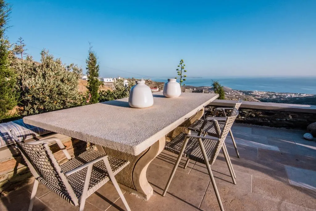 Terrace, Aeolis Tinos Suites, Mykonos