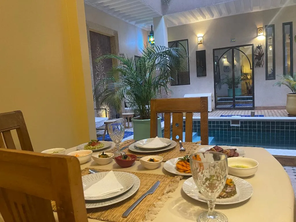 Restaurant, Riad Samarine, Marrakech