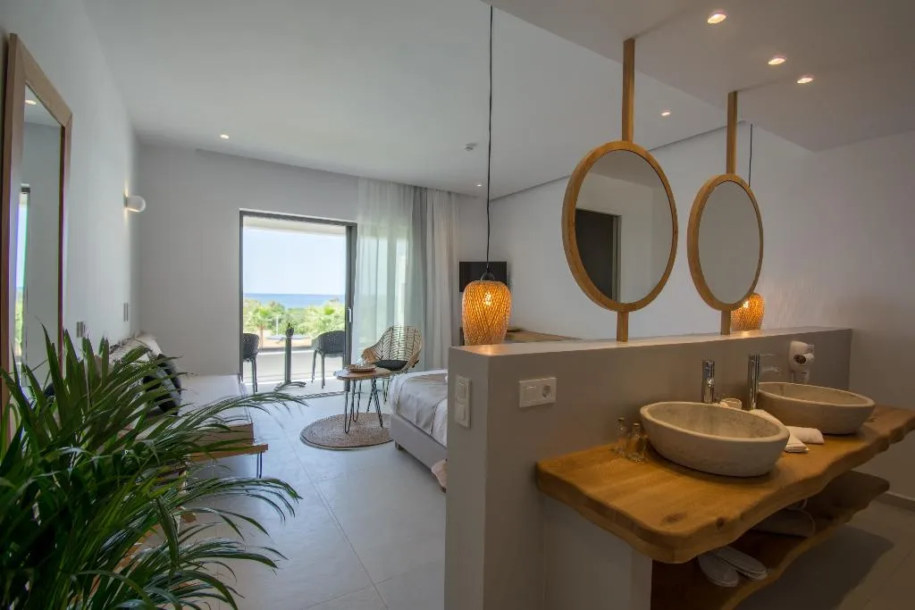 TRIPLE DELUXE SEA VIEW Room, Aqua Blu, Crete