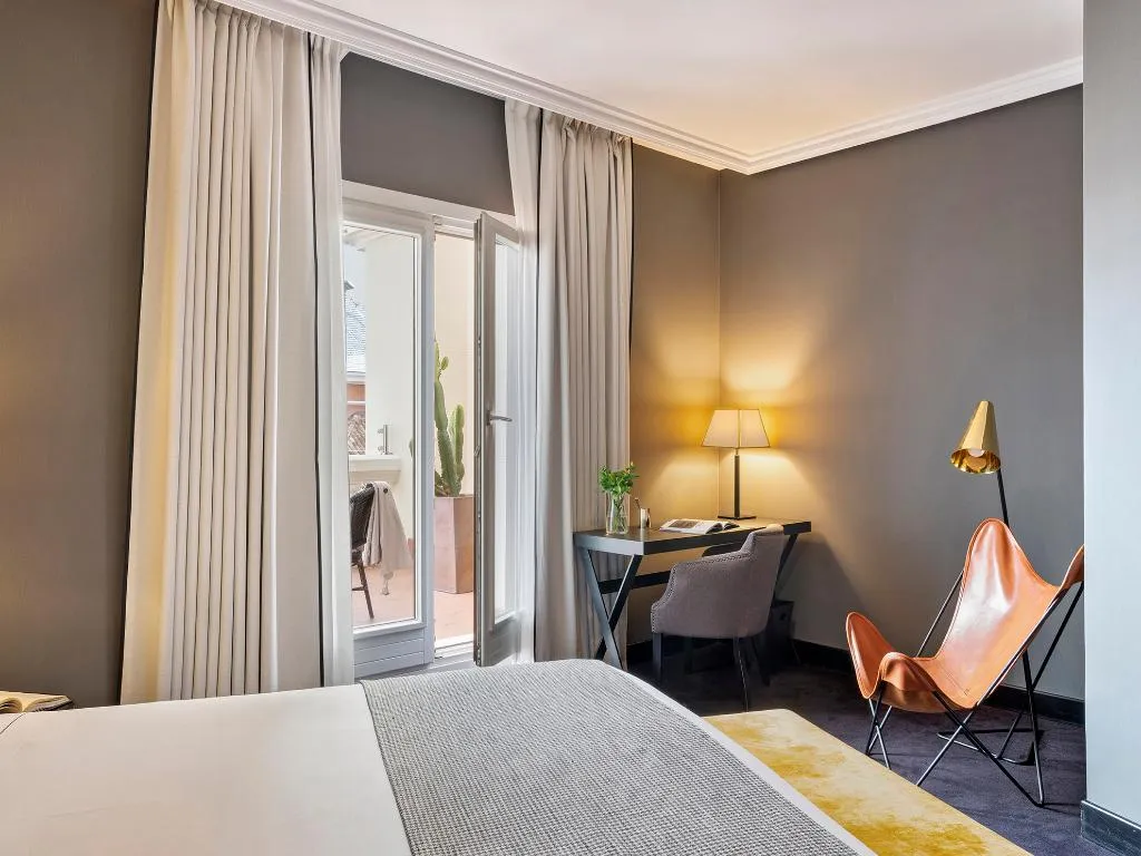 DOUBLE SINGLE USE DELUXE WITH TERRACE Room, The Principal Madrid, Madrid