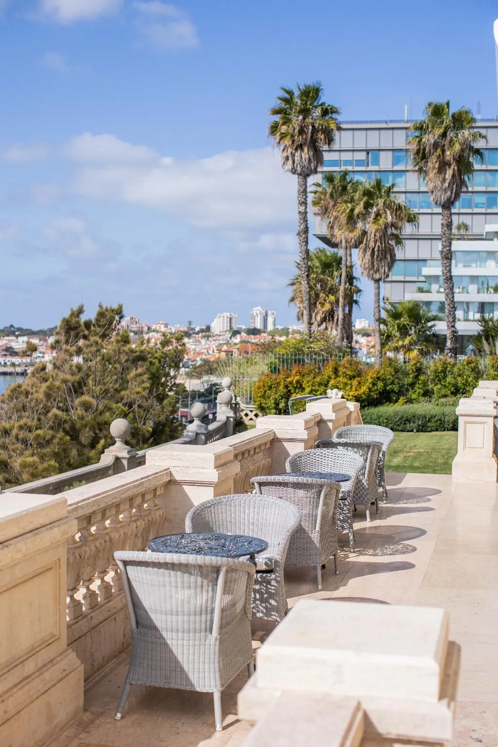 Terrace, Estoril Vintage Hotel, Lisbon