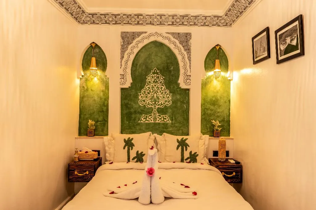 DOUBLE ONE BEDROOM Room, Riad La Perle Bleue, Marrakech