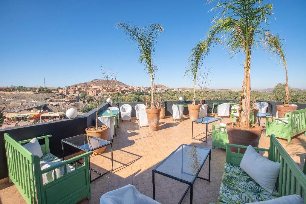 Terrace, Piccolo Bike Hotel, Marrakech