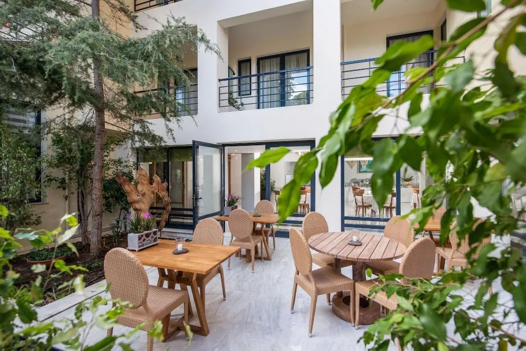 Terrace, Avra City Hotel, Crete