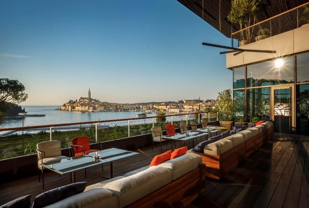 Terrace, Grand Park Hotel Rovinj by Maistra Collection, Istria