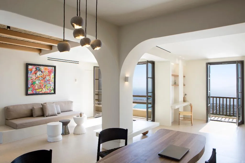 Lobby, Elessa Hotel, Santorini