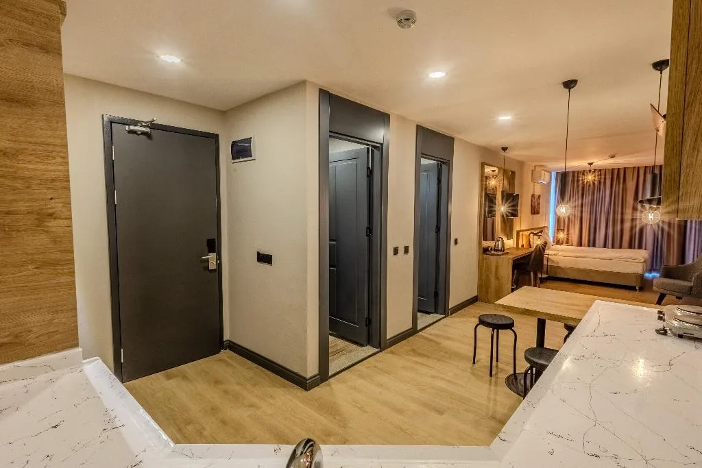 STUDIO ONE BEDROOM ONE BATHROOM Room, Leliko Suites, Antalya