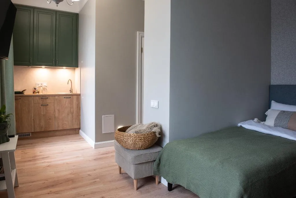 TWIN ONE BEDROOM ONE BATHROOM Room, Aparthotel Amella, Riga