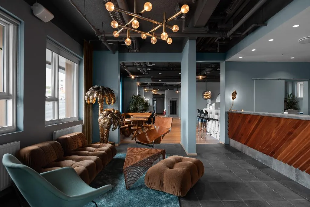 Lobby, Oddsson Hotel, Reykjavik