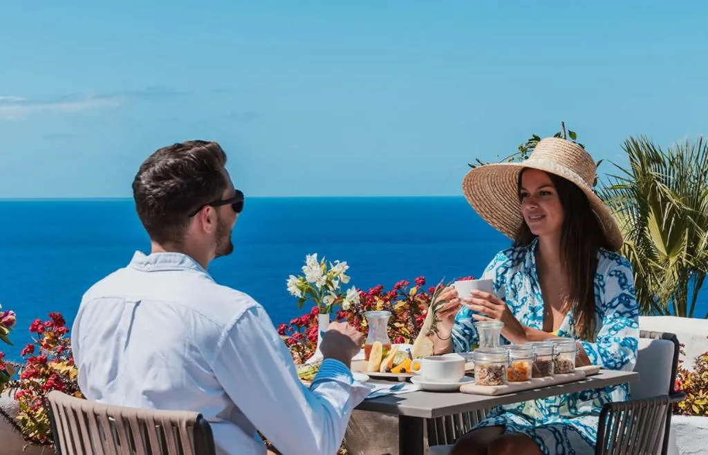 Restaurant, Hotel Jardín Tecina, La Gomera