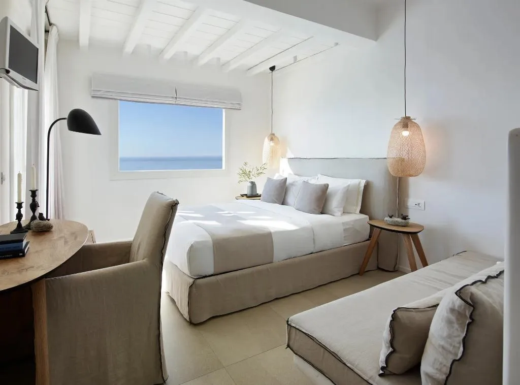 DOUBLE DELUXE SEA VIEW Room, Vencia Boutique Hotel, Mykonos