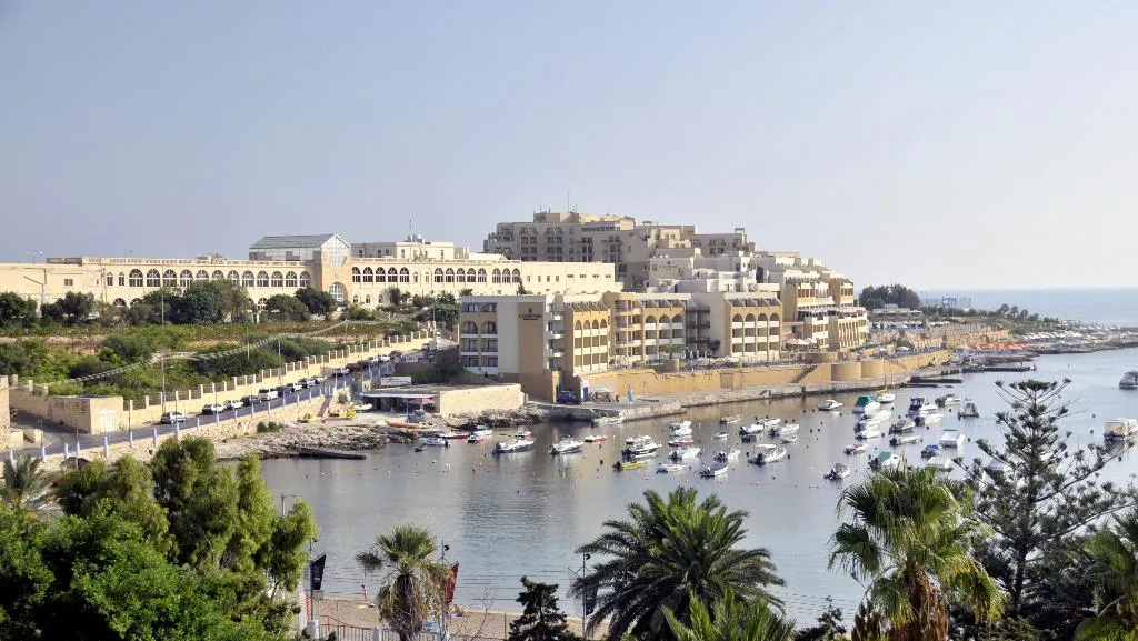 General view, Verdi St Georges Bay Marina, Malta