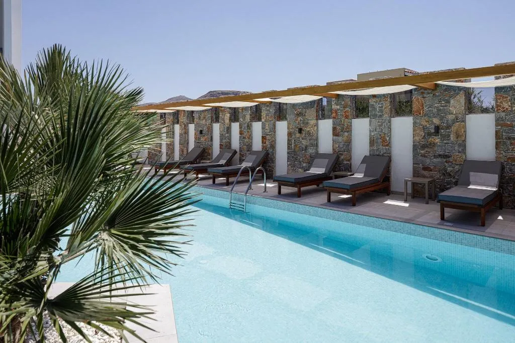 Pool, Golden Bay Boutique Hotel & Bungalows, Crete