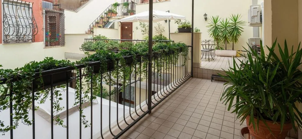 Terrace, Hotel Herion, Venice