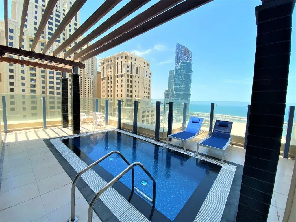 APARTMENT THREE BEDROOMS Room, Roda Amwaj Suites Jumeirah Beach Residence, Dubai
