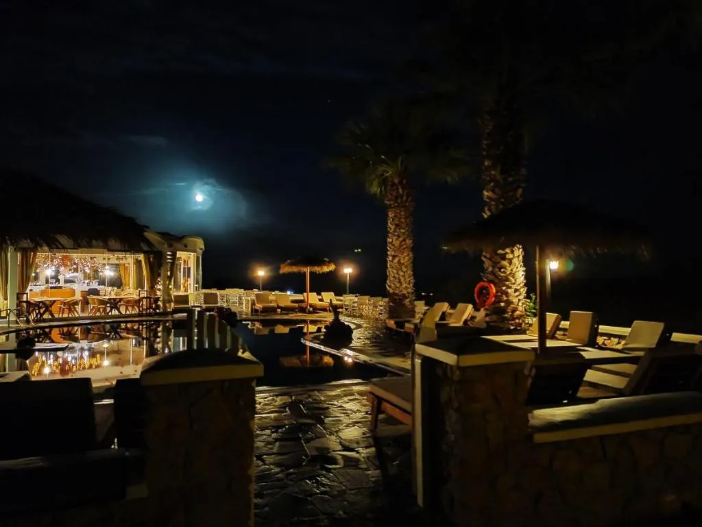 Terrace, Villa Manos, Santorini