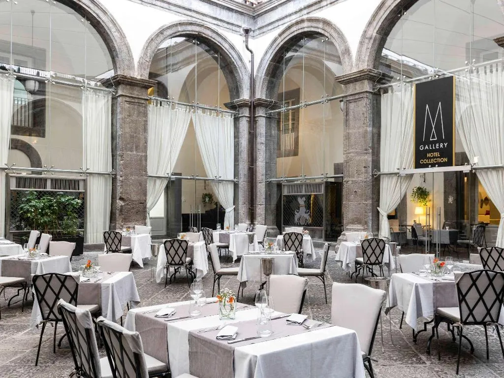 Restaurant, Palazzo Caracciolo Naples, Naples