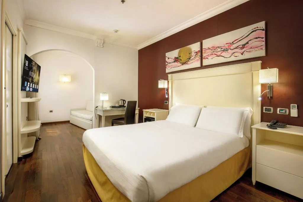 FAMILY ROOM CONNECTING ROOM Room, Trilussa Palace Congress & Spa, Rome