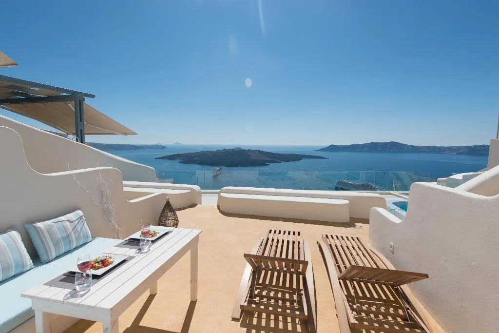 Terrace, On The Cliff, Santorini
