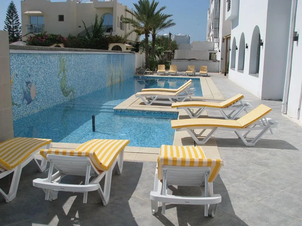 Pool, Hippocampe Hotel, Tunisia