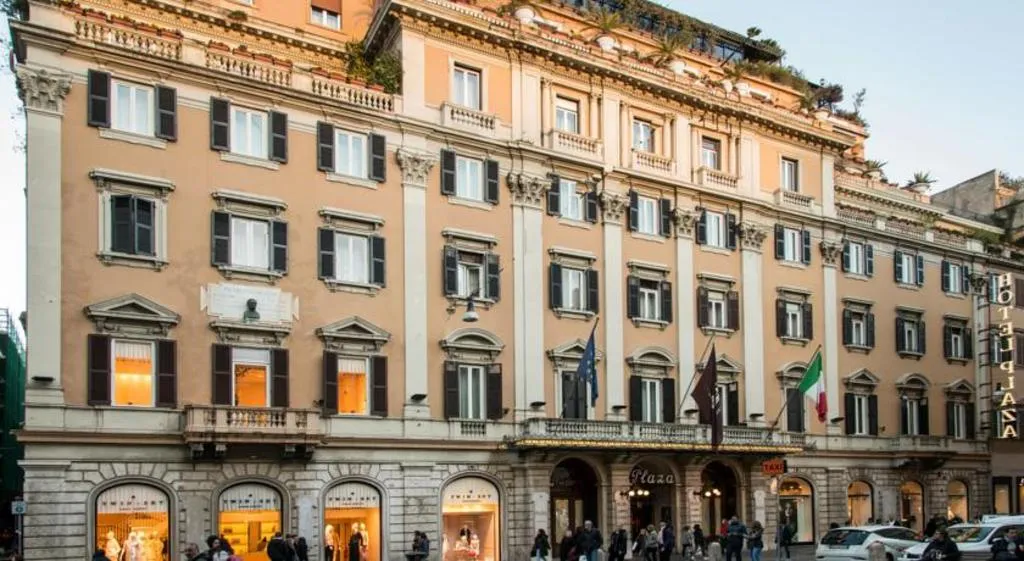 General view, Grand Hotel Plaza, Rome