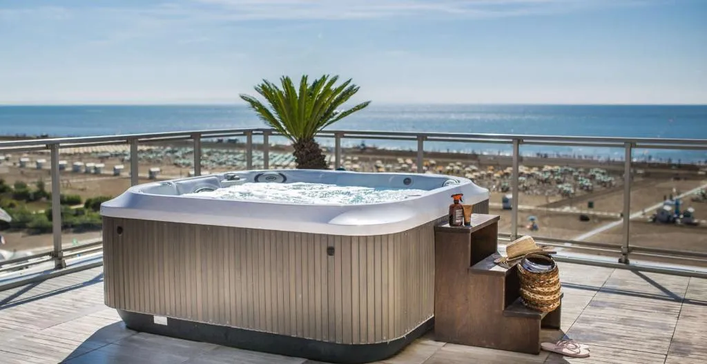 Terrace, Hotel Karinzia, Venice