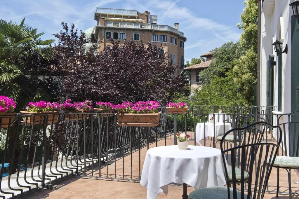 Terrace, Hotel Villa Edera, Venice