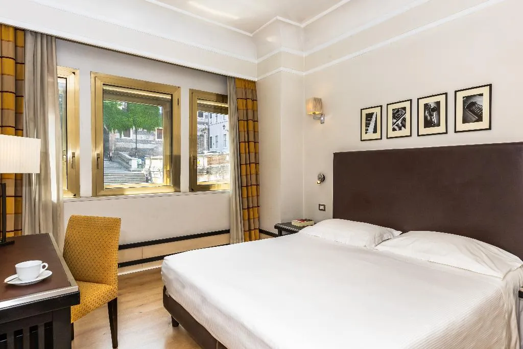 DOUBLE SINGLE USE CLASSIC Room, Grand Hotel Palatino, Rome