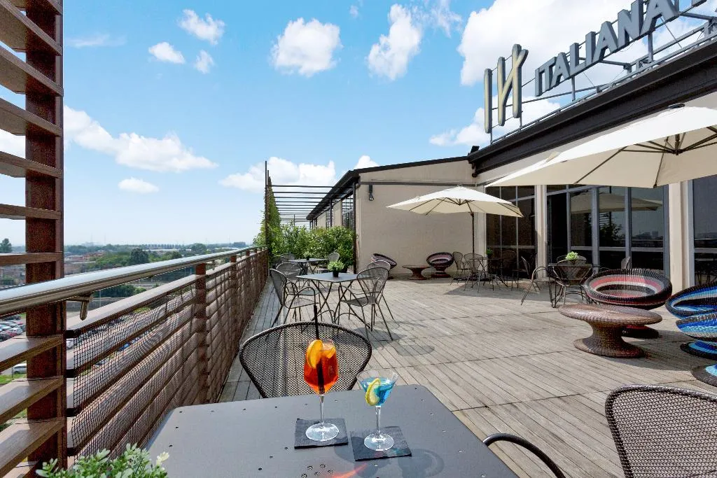 Terrace, Italiana Hotels Milan Rho Fair, Milan