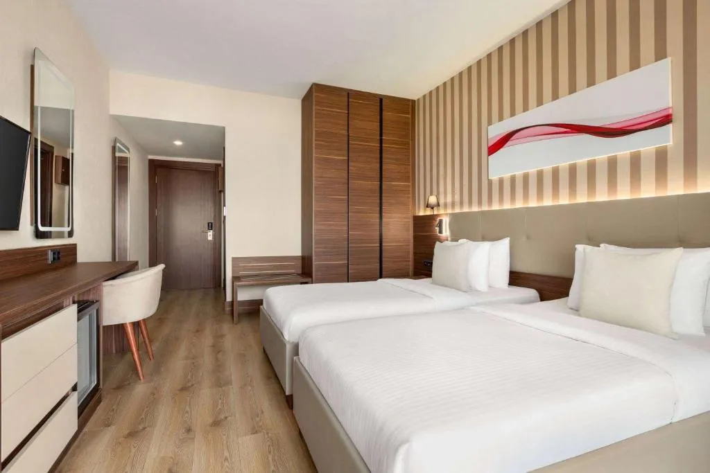 TWIN GARDEN VIEW Room, Ramada By Wyndham Cesme, Izmir