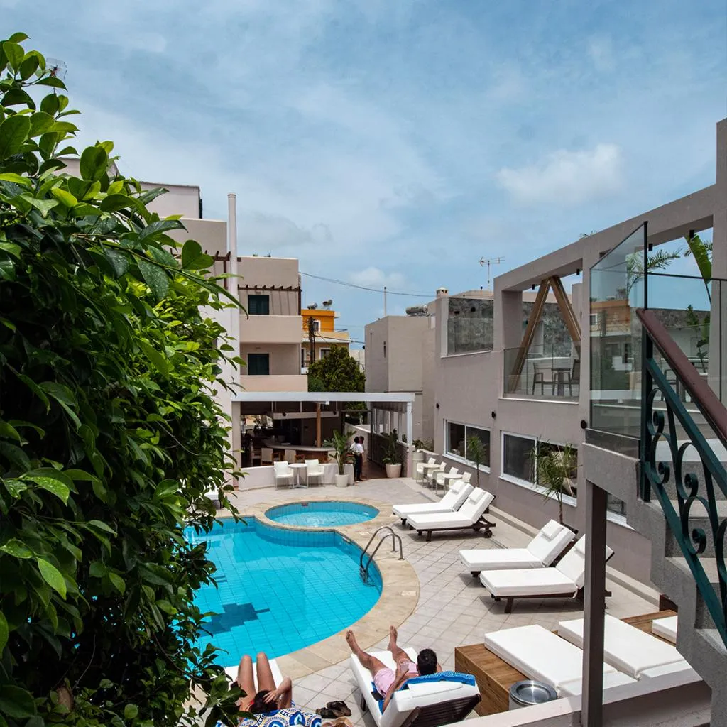Pool, Porto Greco Village Beach hotel, Crete