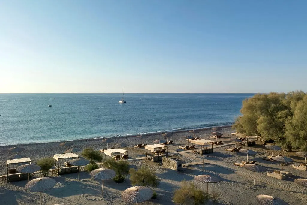 Beach, Aulus Lindos Rhodes, Curio Collection by Hilton, Rhodes